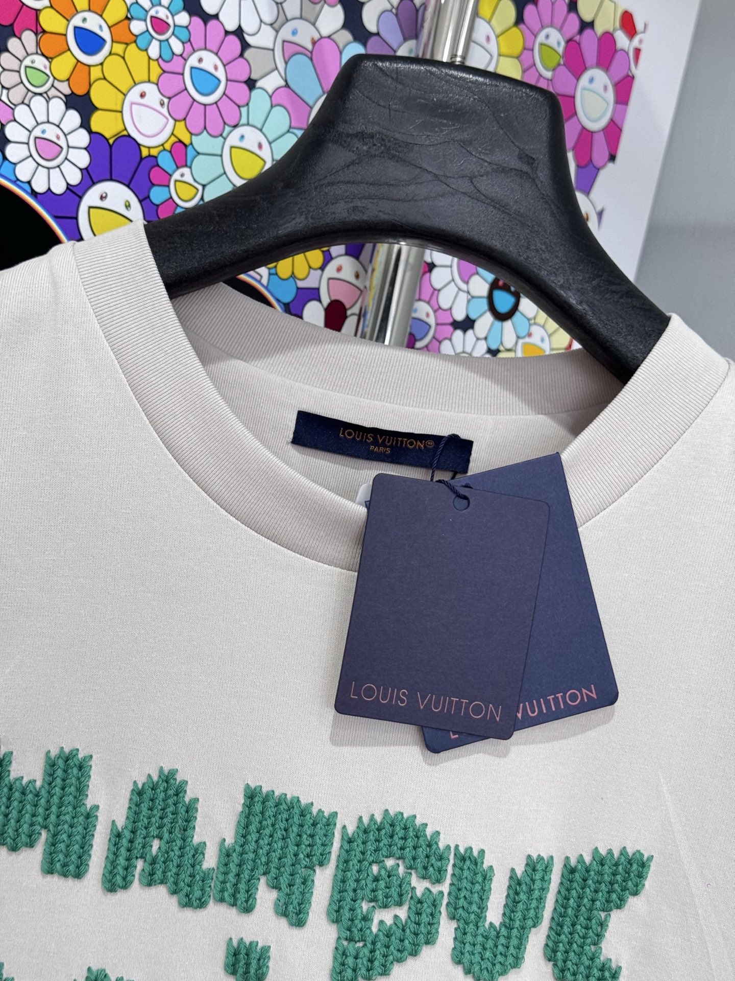 Louis Vuitton LV 中空绣花短袖