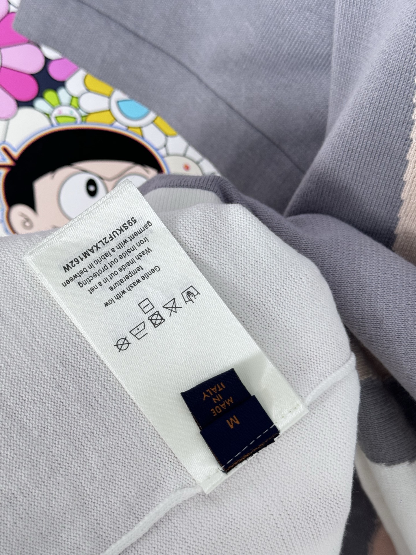 Louis Vuitton LV 拼色针织LOGO短袖
