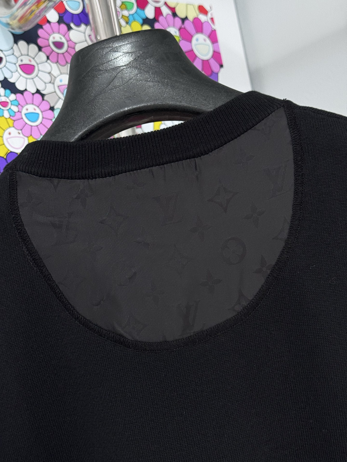 Louis Vuitton LV 提花拼接针织短袖