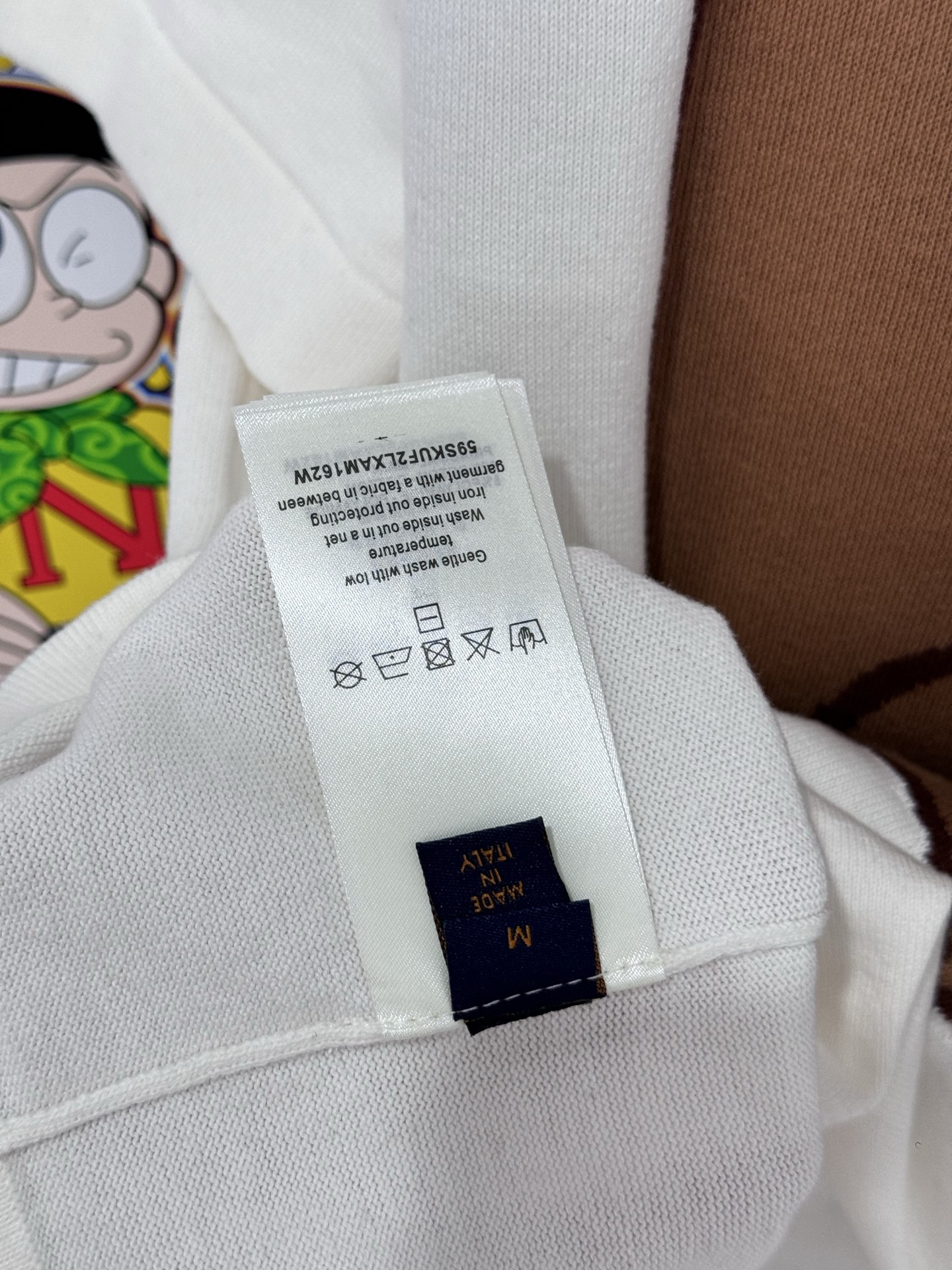 Louis Vuitton LV 26SS菲董联名花朵针织短袖