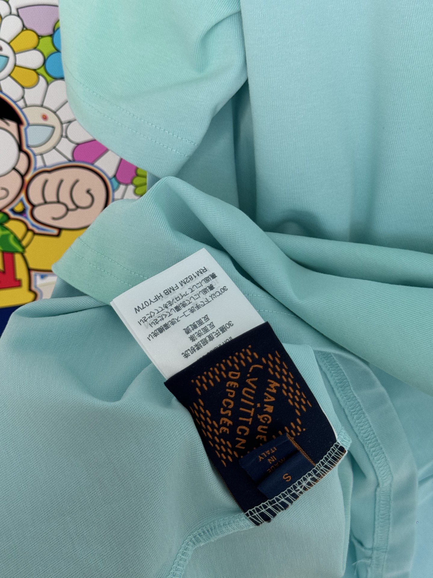 Louis Vuitton LV 26SS扎染1854印花短袖