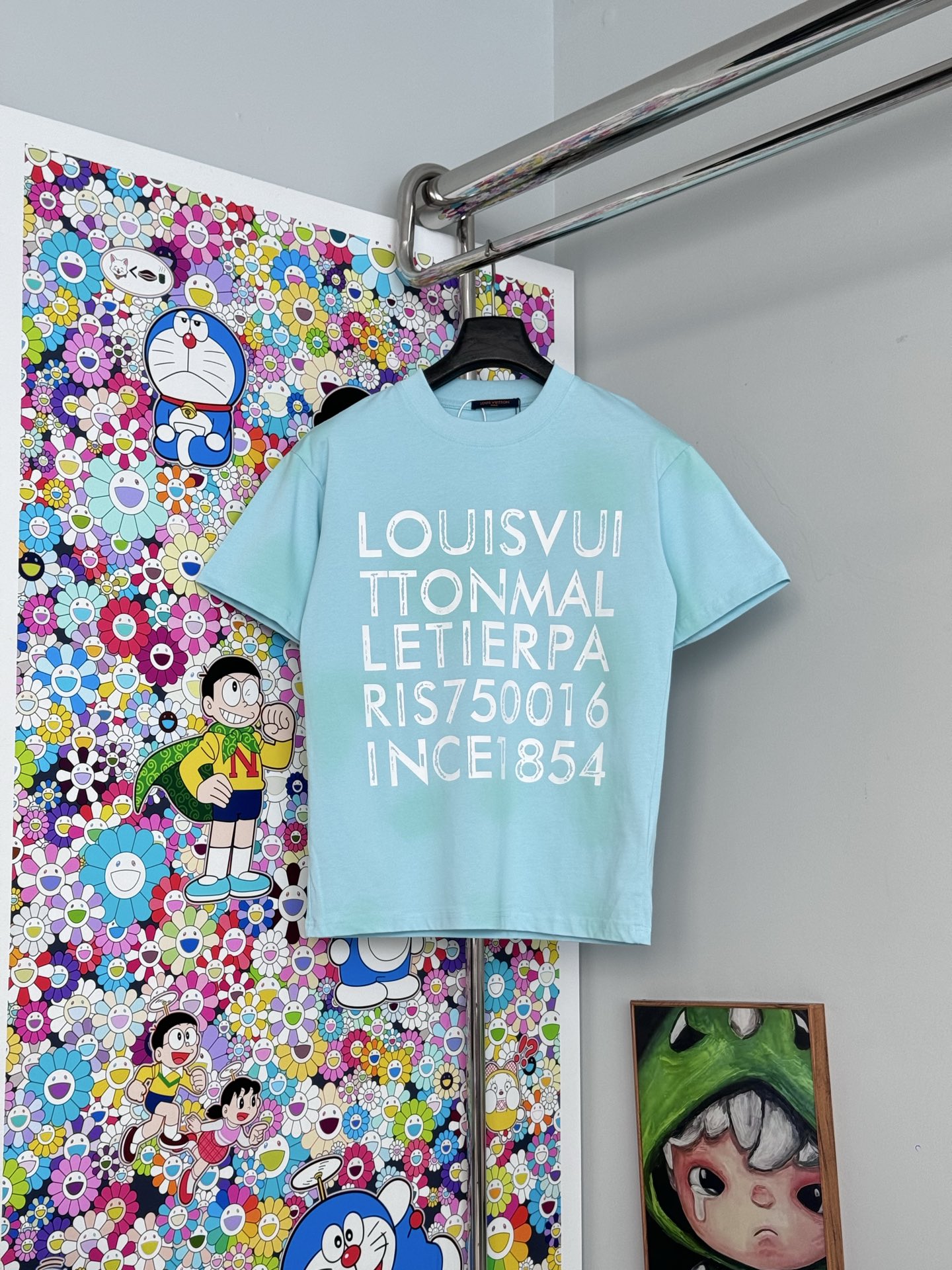 Louis Vuitton LV 26SS扎染1854印花短袖