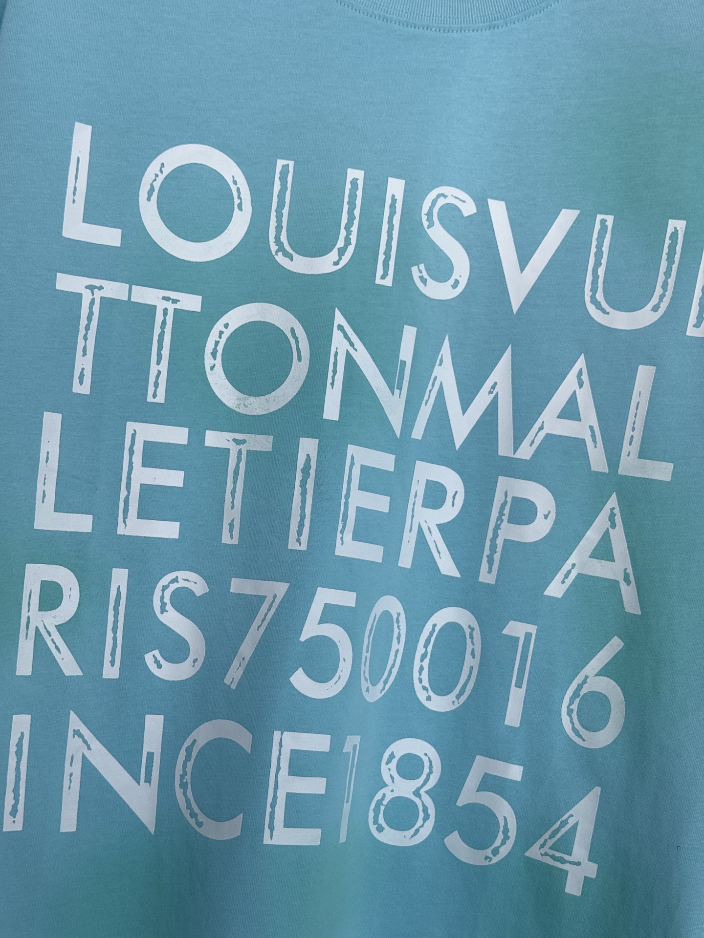 Louis Vuitton LV 26SS扎染1854印花短袖