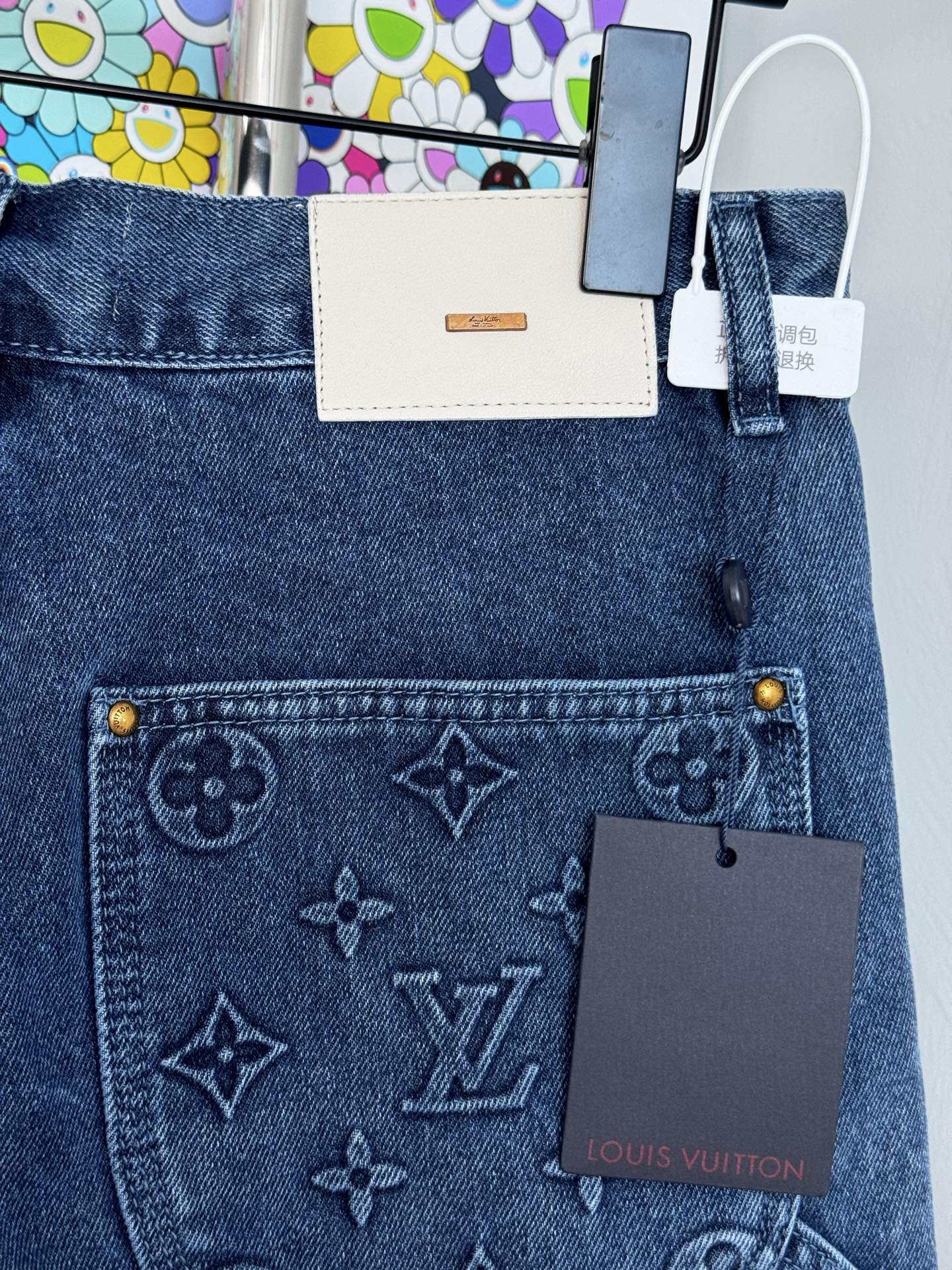 Louis Vuitton LV 26SS春夏重工牛仔工装短裤