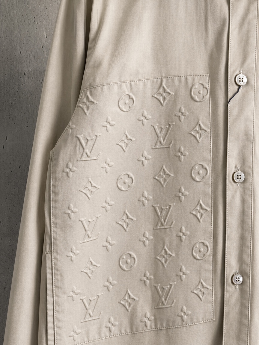 Louis Vuitton LV 2026FW秋冬工装衬衫外套