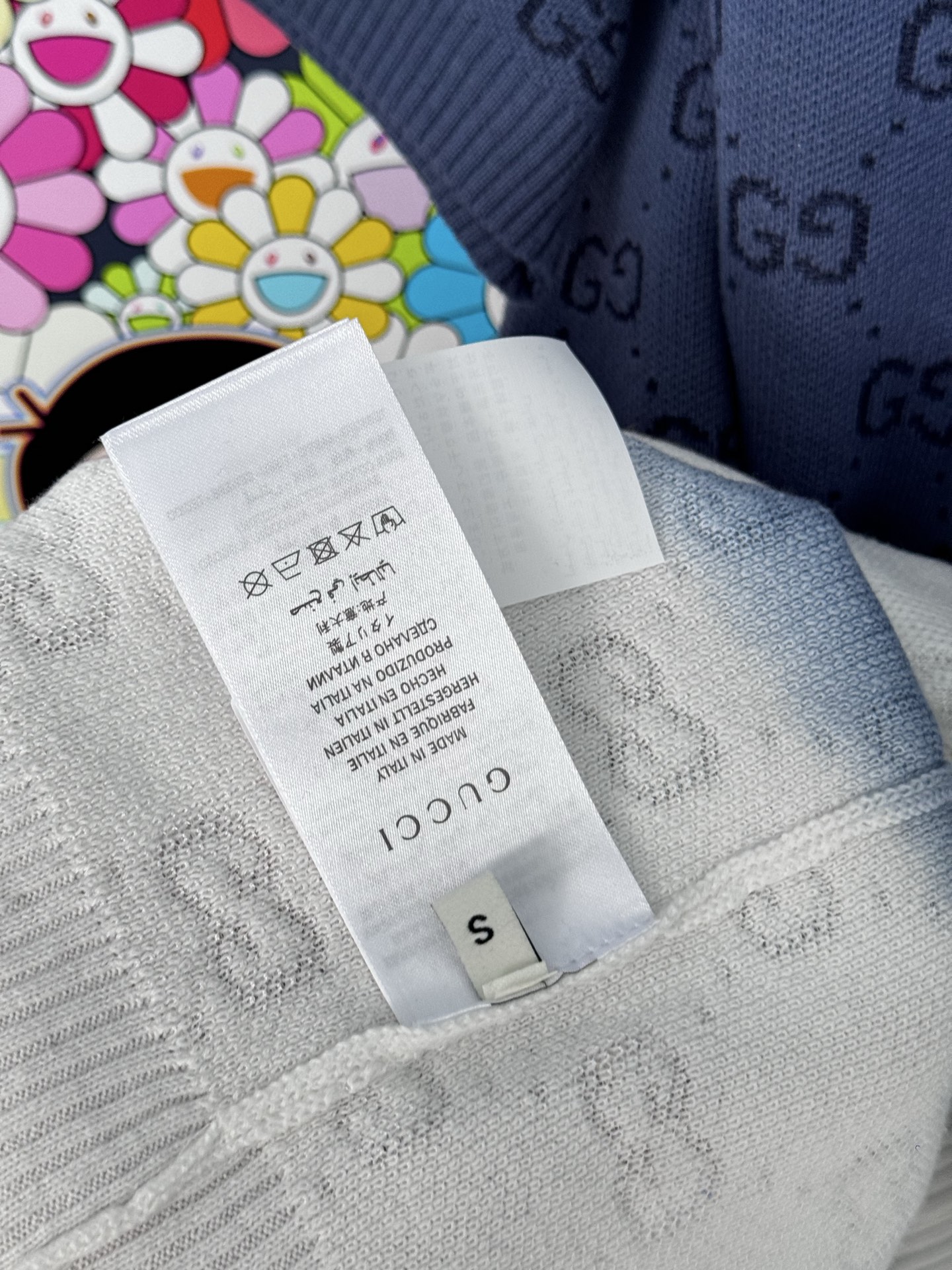 Gucci GC渐变双G提花Polo短袖