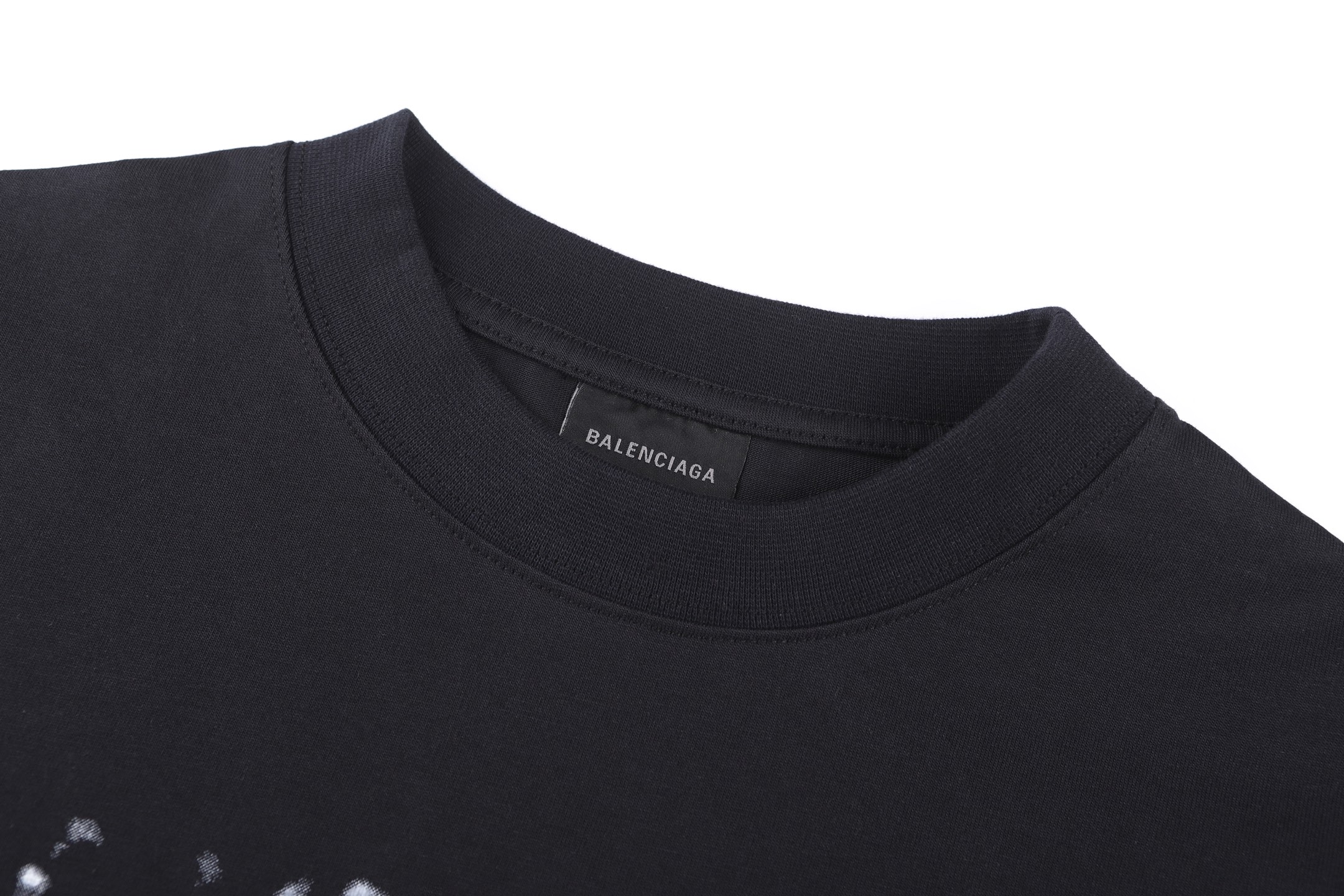 Balenciaga BAL 字母印花落肩短袖