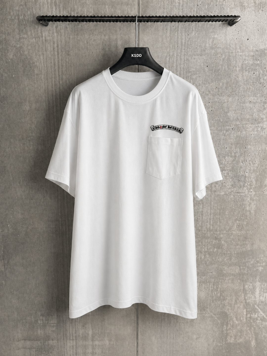 Chrome Hearts CH滚石纽约限定舌头短袖