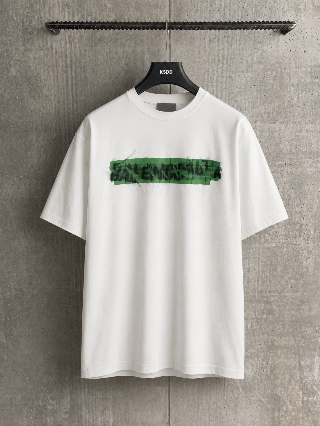 Balenciaga BAL胶带涂鸦短袖
