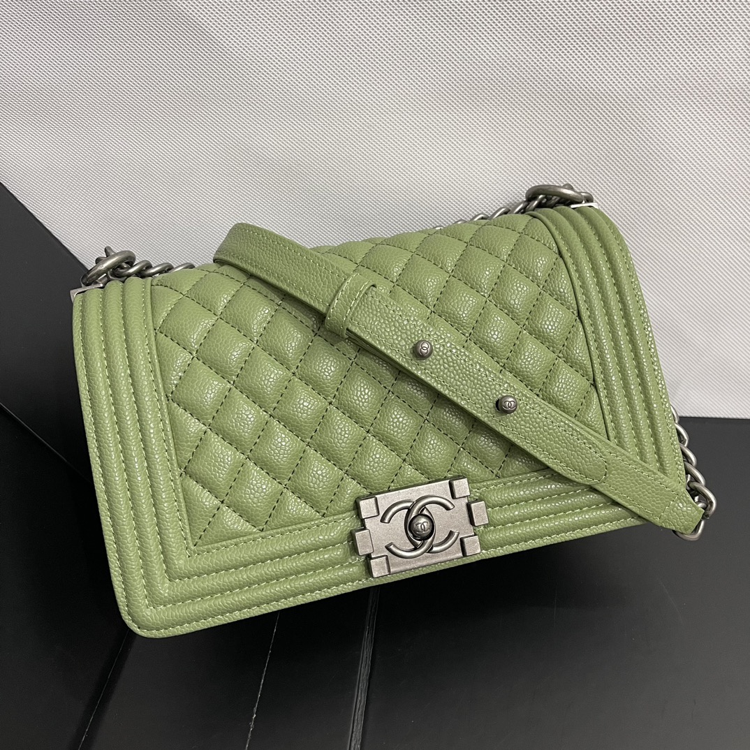 Gute Qualitätsreplik
 Chanel Classic Flap Bag Taschen Umhängetaschen  & Schultertaschen Junge Silber Hardware Fashion