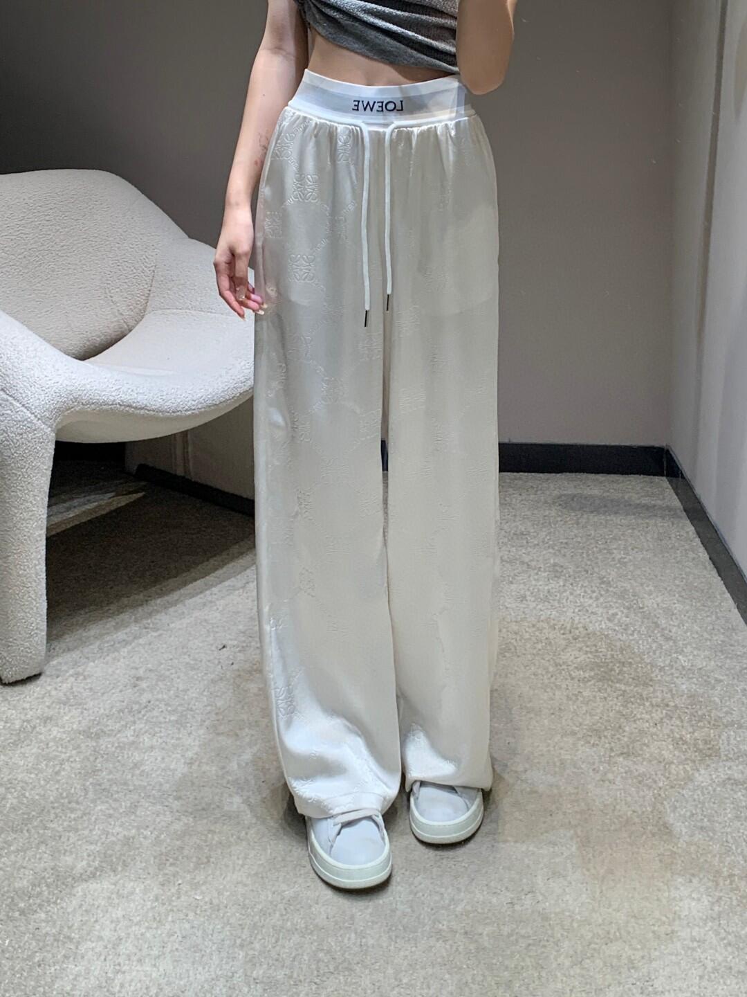 Loewe Spring/Summer Acetate Lounge Pants with Logo Waistband, Available in 2 Colors 1 i1748156497812 6786 0 0