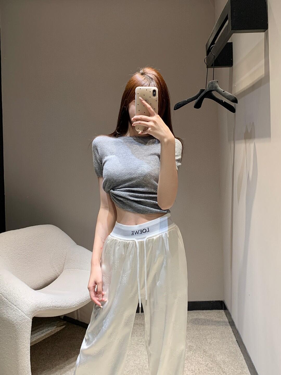 Loewe Spring/Summer Acetate Lounge Pants with Logo Waistband, Available in 2 Colors 6 i1748156497812 9348 0 5