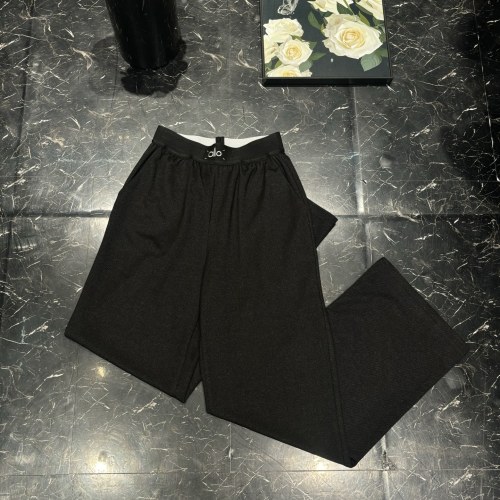 Alo Letter Ribbon Slim Fit Casual Pants Comfortable and Stylish Lounge Wear 1 Alo Letter Ribbon Slim Fit Casual Pants Comfortable and Stylish Lounge Wear
