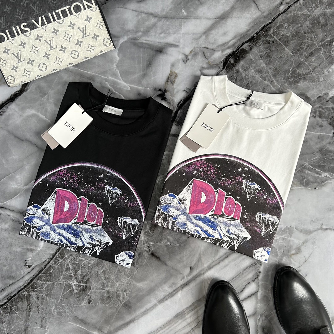 Dior Clothing T-Shirt best website for replica
 Cotton Spring/Summer Collection Fashion Short Sleeve