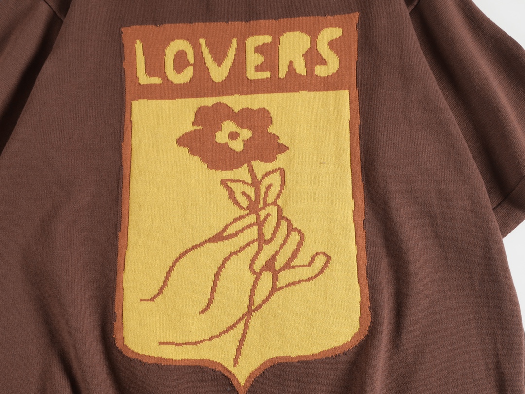 New Louis Vuitton T-shirt Collection 2024SS with Flower Patterns for Men and Women - 图片 4