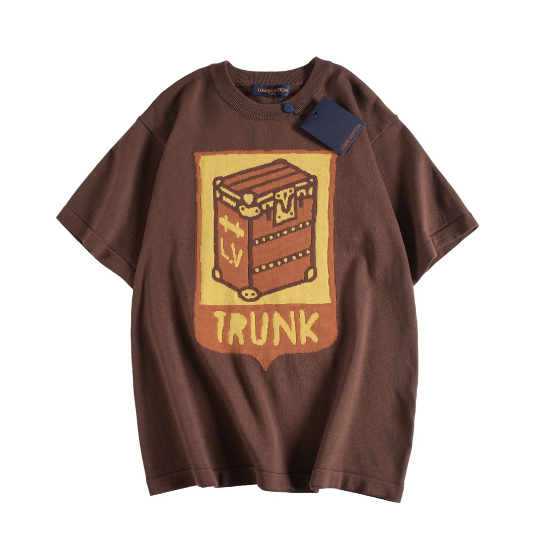 New Louis Vuitton T-shirt Collection 2024SS with Flower Patterns for Men and Women - 图片 2