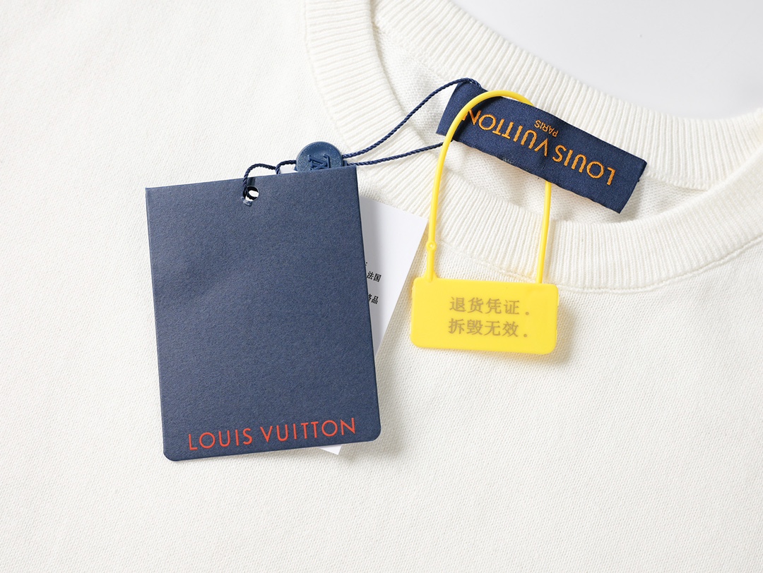 神版） Louis Vuitton 2025新款 烫钻针织短袖