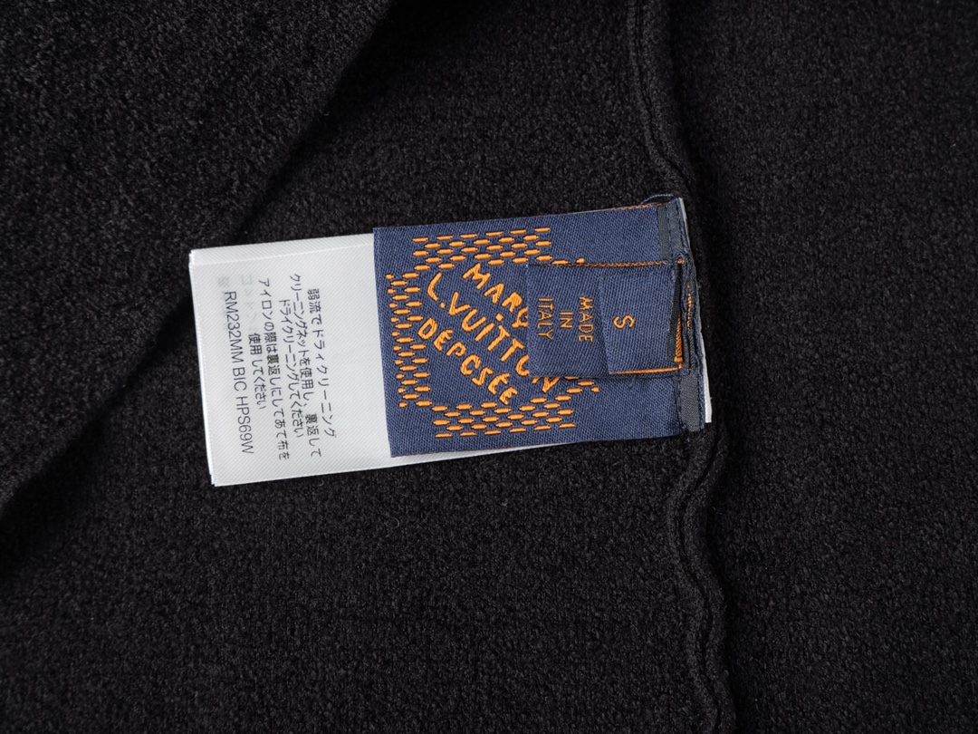 （神版） Louis Vuitton 2025新款 拼接提花毛织短袖