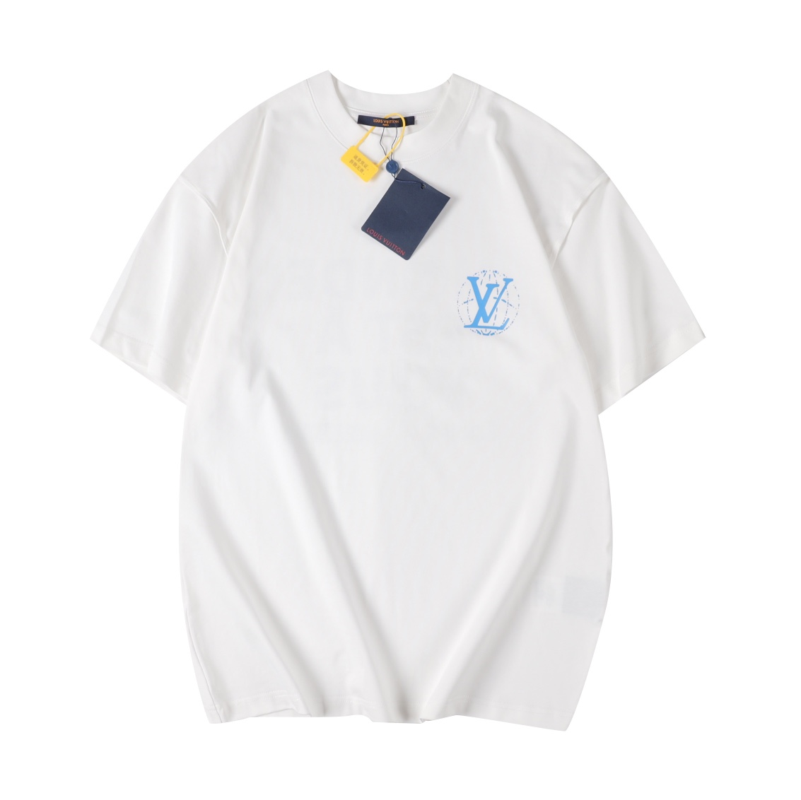 顶级） Louis Vuitton 2025新款 菲董设计秀场员工服印花短袖