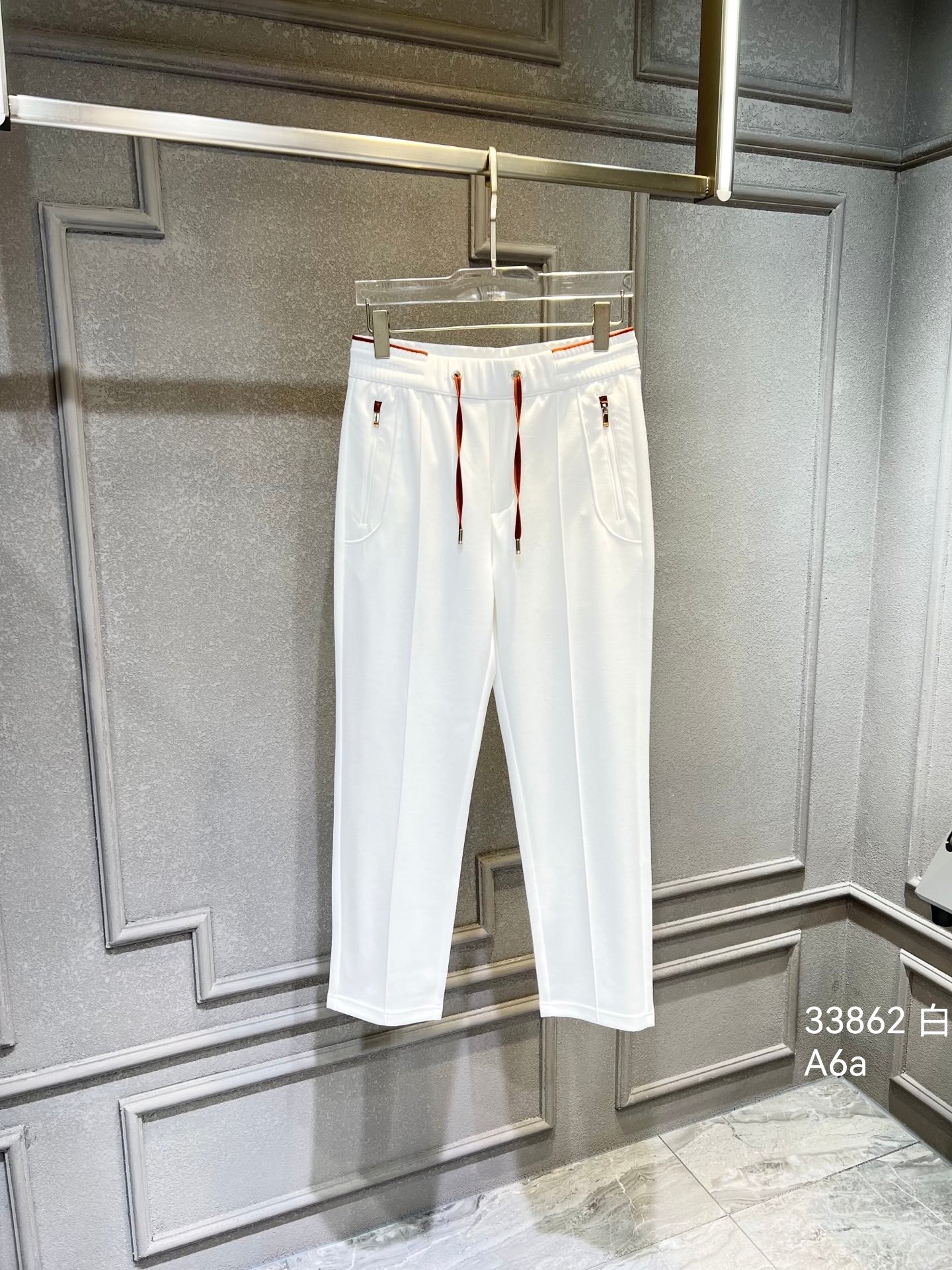 NO:489773,Zegna casual pants Special ingredients Yassel fabric # white Size: 30-,,alexander wang19860909Zegna休闲裤 特殊成份雅塞尔面料 # 白色 码数: 30-,,alexander wang,Men's clothing