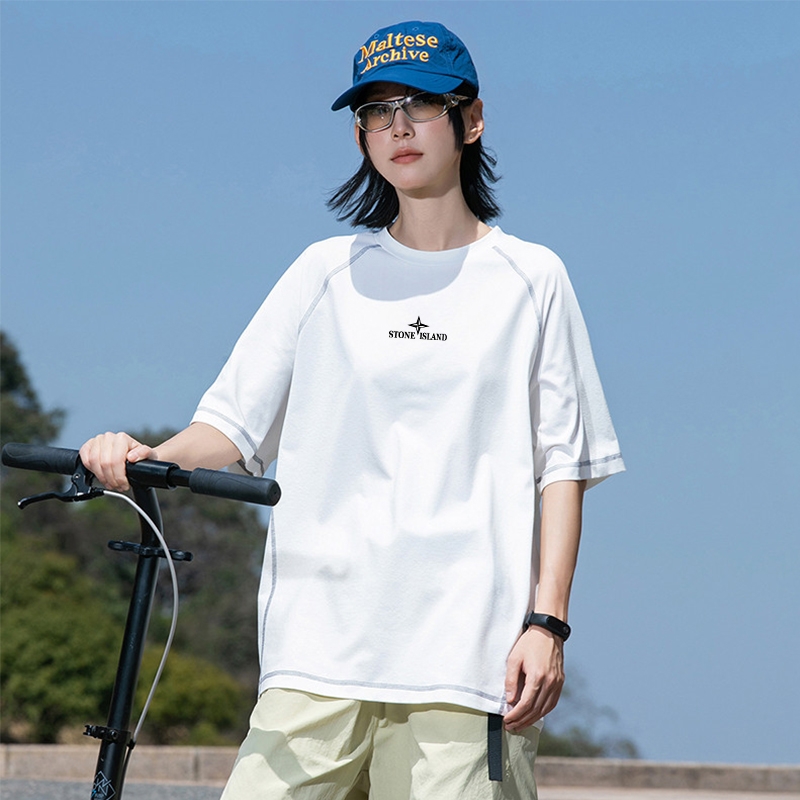 Stone Island Camiseta de Manga Corta de Verano, Estilo Casual y Cómoda 5 a1747146021993 6232
