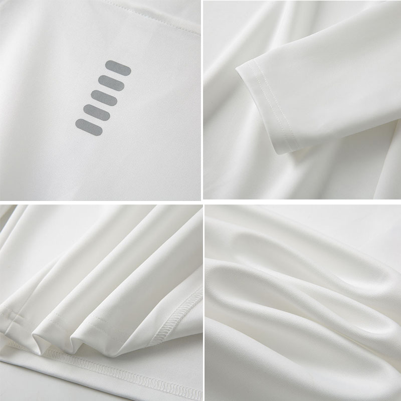 🛒购物价： 💰175   HELLYHANSEN/HH海丽汉森训练服运动健身骑行服男士内搭长袖秋季新款打底衫速干T恤卫衣，   秋冬搭配首选上衣，可以轻松穿三季！咱们的老渠道了，面料都是Y订单线的，特别舒服的长袖T恤，日常，运动，单穿、内搭都OK，完全不挑人。一共是3个颜色，肩膀是胶条印花，辨识度非常高。大身立体剪裁，上身舒适度很高，搭配性很强，日常运动、休闲、通勤、上班上学都OK，很实穿的长袖T恤，不挑年龄的哈，可以轻松穿三季。

整个布面细腻稳固，都是加密的针织布面，纹理清晰，布面光洁不容易起球，舒适亲肤，触感柔软，贴肤穿完
全无压力哈，质感非常好
尺码:M－4XL
颜色 ：黑色   白色  浅灰色  军绿色
      衣长     胸围     袖长    建议体重KG
M    64       94        60       90－110
L      66      98        61        55－125
XL    68      102      62       125－140
XXL  70     106      63       140－155
3XL  72     110       64        155－170
4XL   74     114      65        170－185
