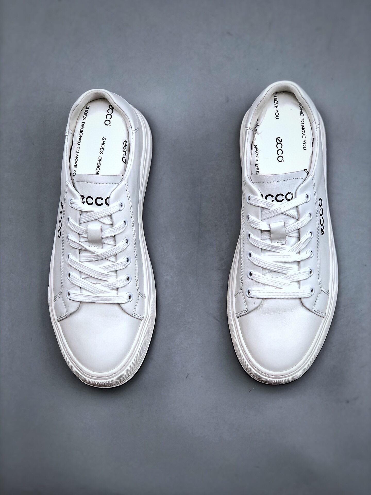 300 ECCO/爱步 最新官方新款 广东出产 订单品质 时尚休闲板鞋 彩用进口头层牛皮材质 一比一复刻 采用独特ECCO家族制鞋工艺