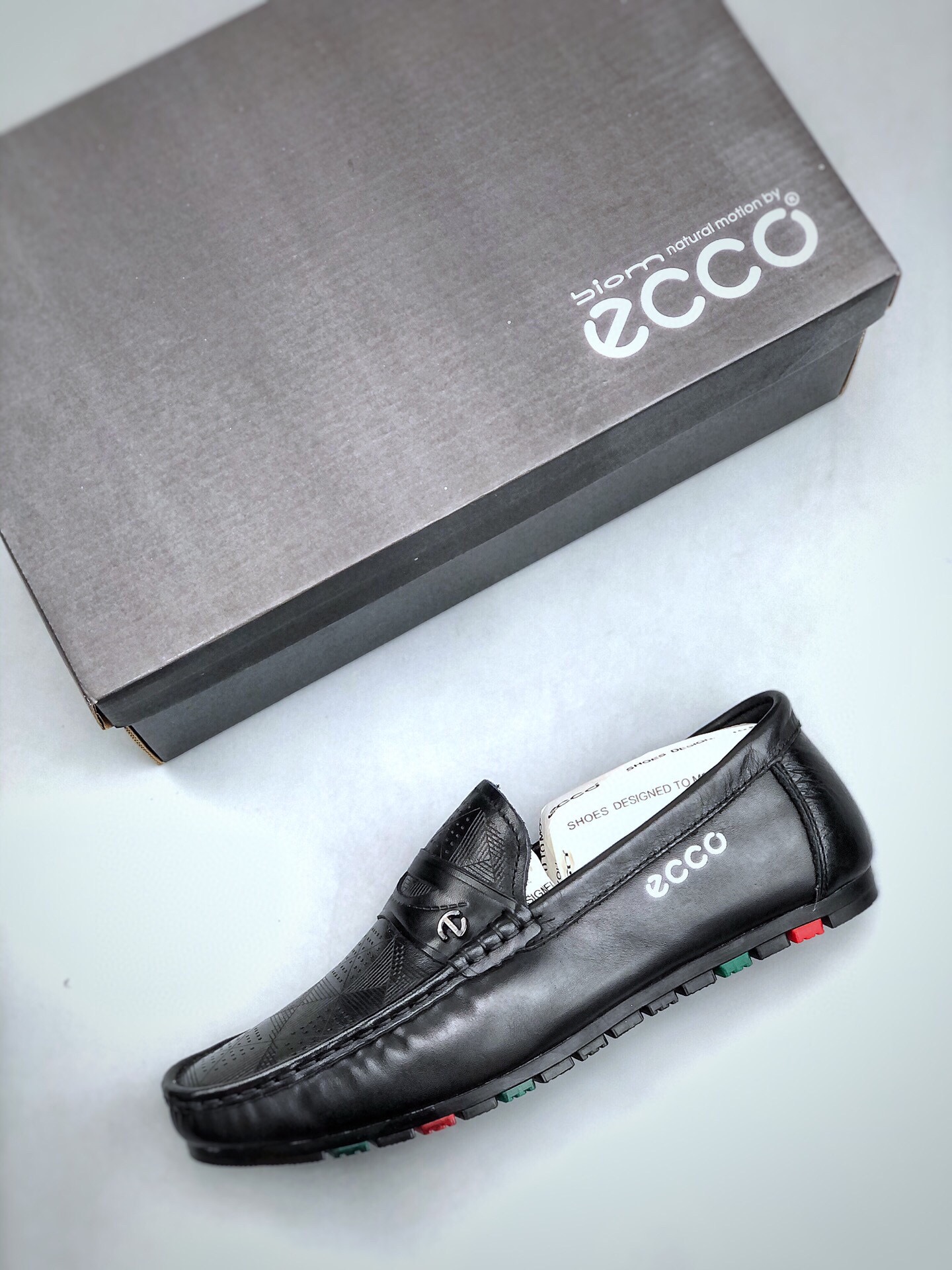 300 ECCO/爱步 广东订单品质 休闲豆豆鞋 驾车鞋 官网同款