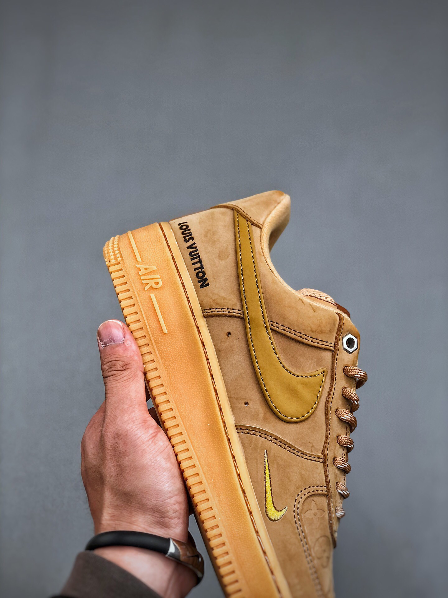 260 Nike Air Force 1 Low 空军一号 路易威登联名 AF1 低帮百搭休闲运动板鞋 CJ9179-200