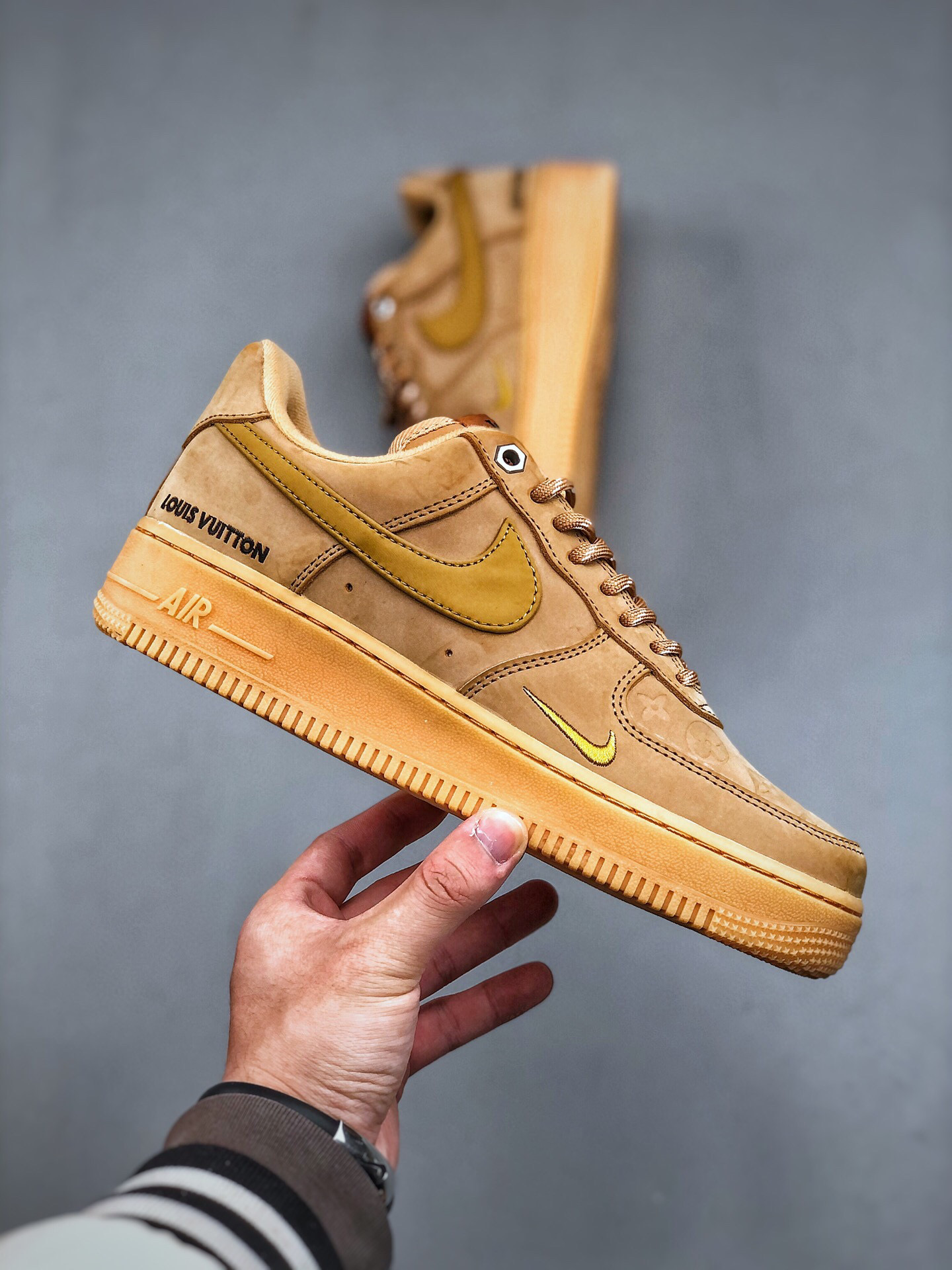 260 Nike Air Force 1 Low 空军一号 路易威登联名 AF1 低帮百搭休闲运动板鞋 CJ9179-200