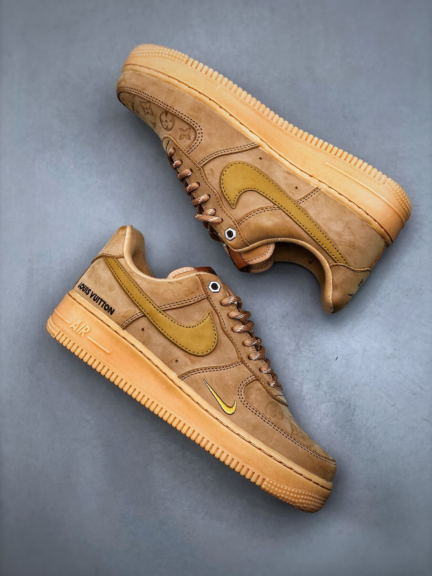 260 Nike Air Force 1 Low 空军一号 路易威登联名 AF1 低帮百搭休闲运动板鞋 CJ9179-200