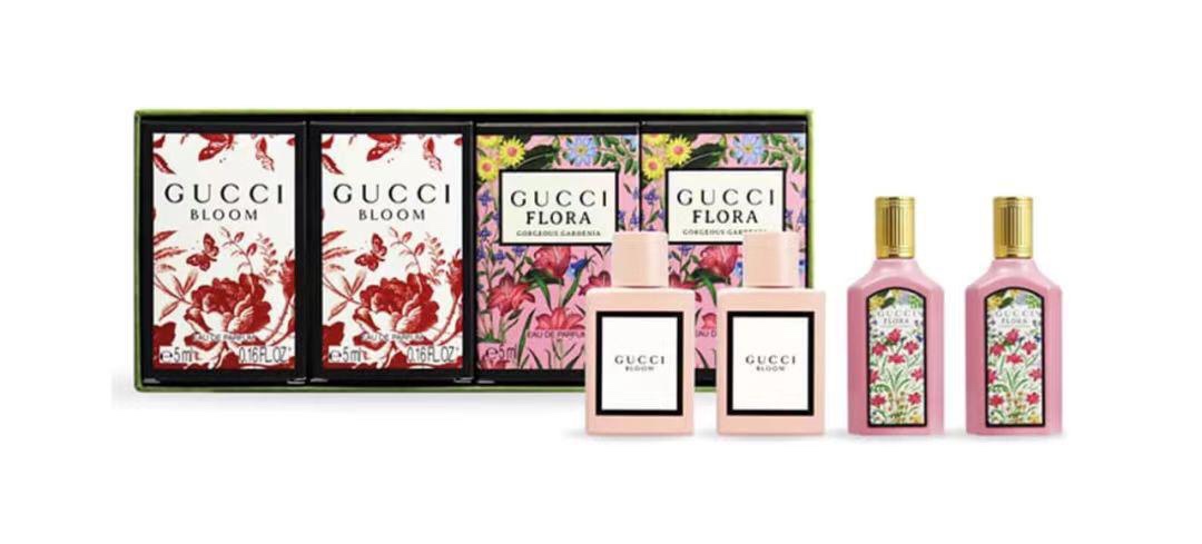 55! Nuevo set de muestras de perfume Gucci 4 piezas edición 24, 4×5ml