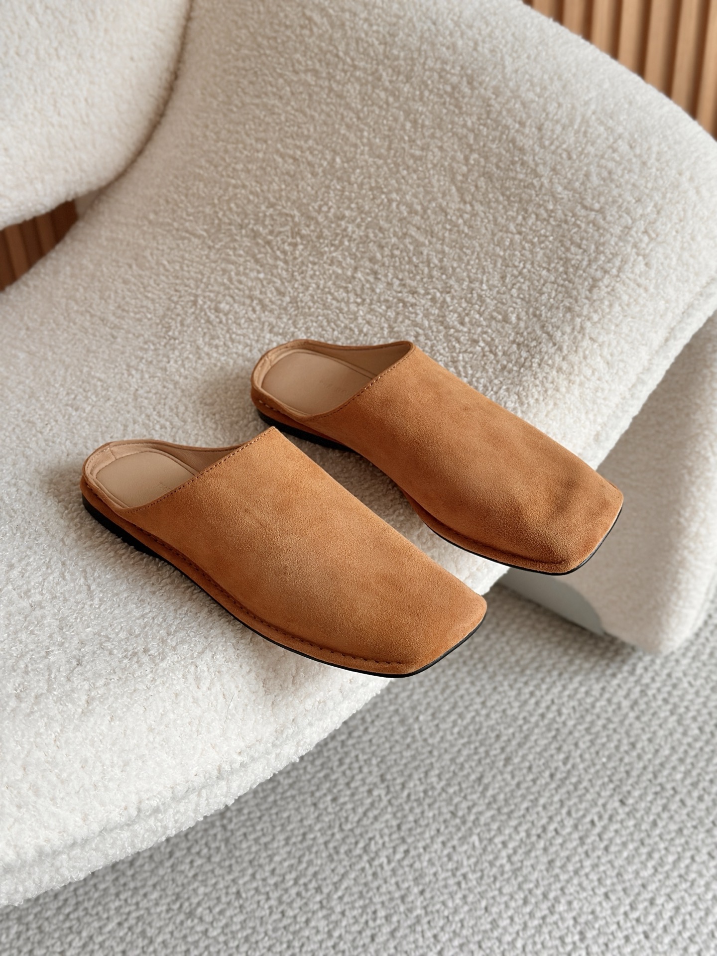 NO:882656,Light brown real shot, half drag19860909浅棕色实拍,半拖,Women's Shoes