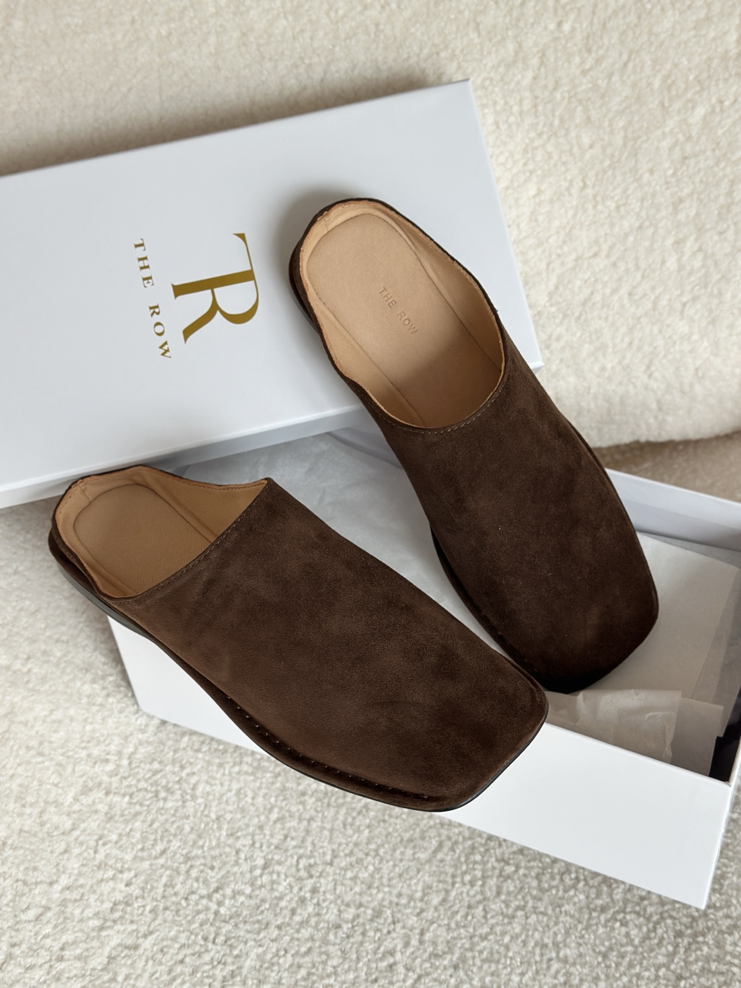 NO:882678,Brown real shot, half drag19860909咖啡色实拍,半拖,Women's Shoes