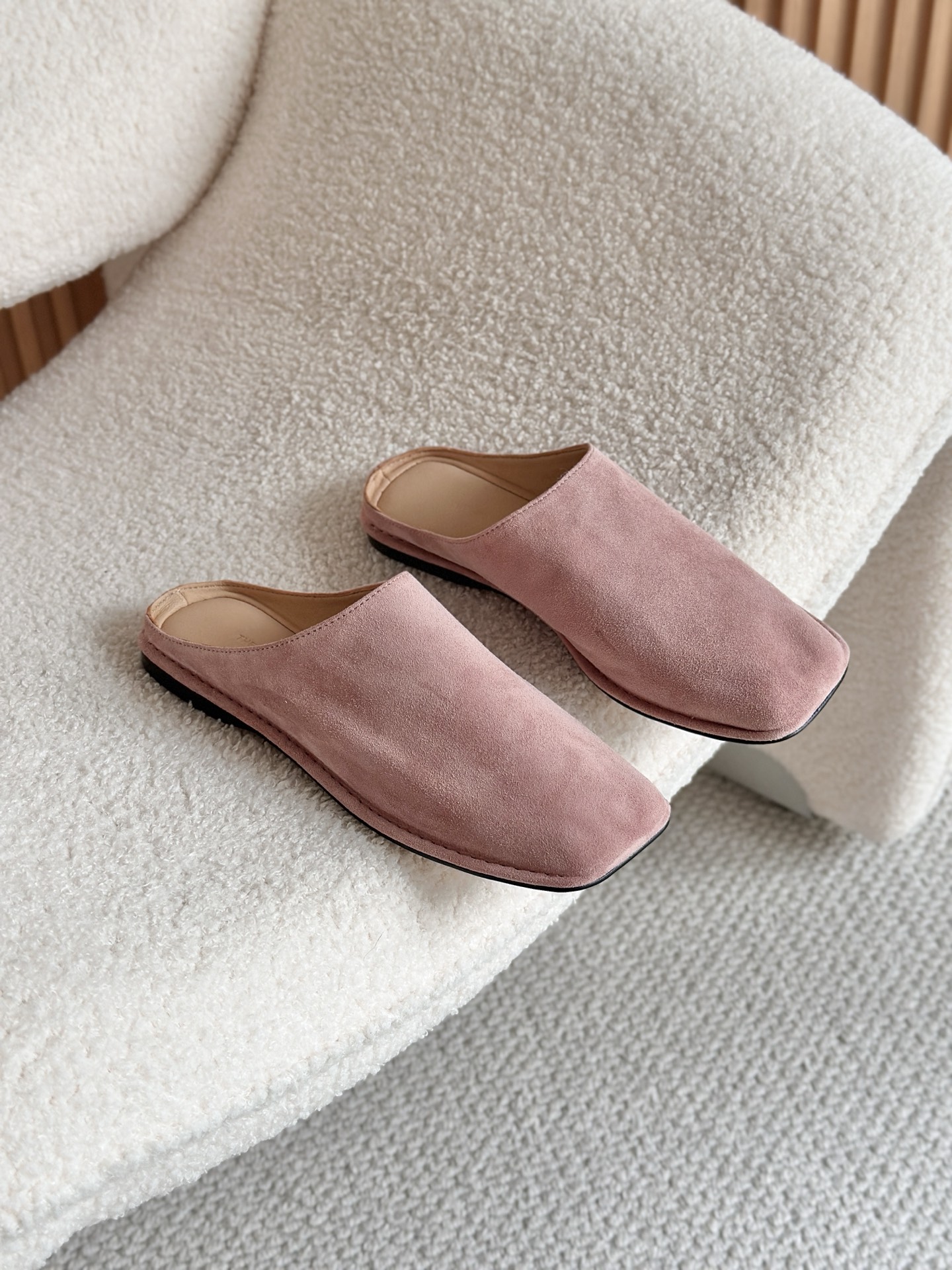 NO:882650,Light pink real shot, half drag19860909浅粉色实拍,半拖,Women's Shoes