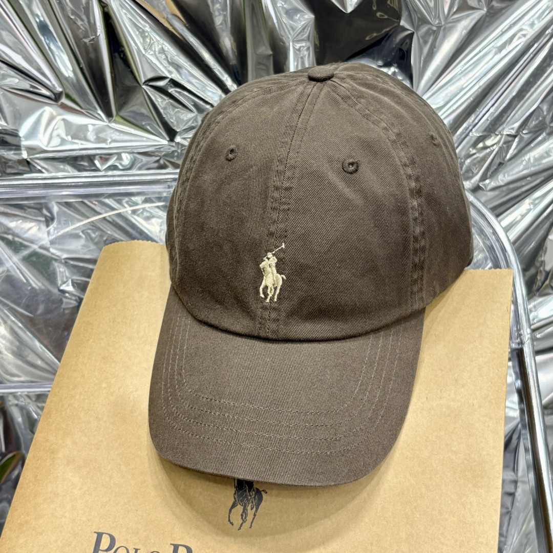 Кепка Polo Ralph Lauren тёмно-коричневая