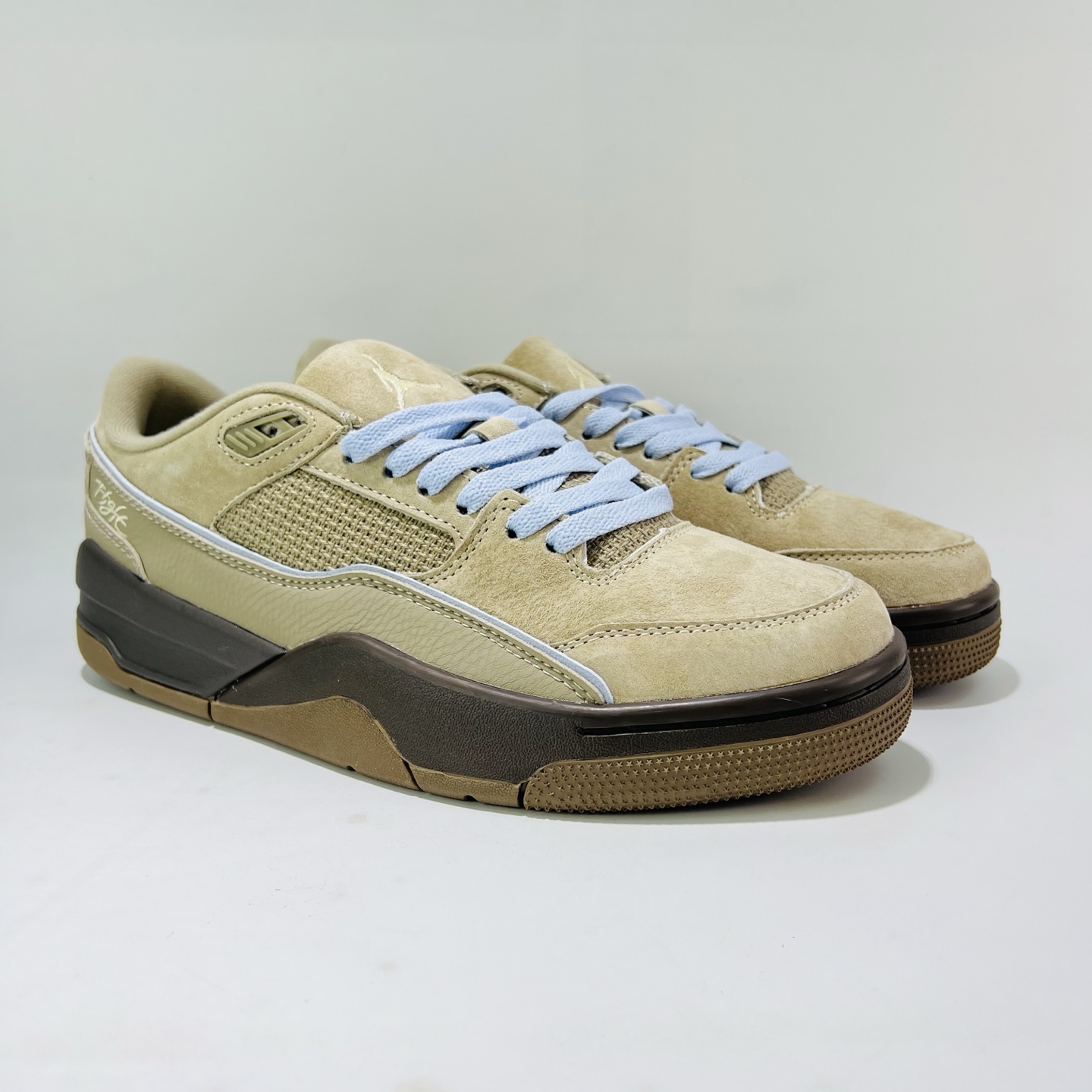 80818# Jordan FLIGHT COURT 舒适百搭 复古篮球鞋 女款 棕色 货号：IO7612-220 码数：36-47.5（带半码）