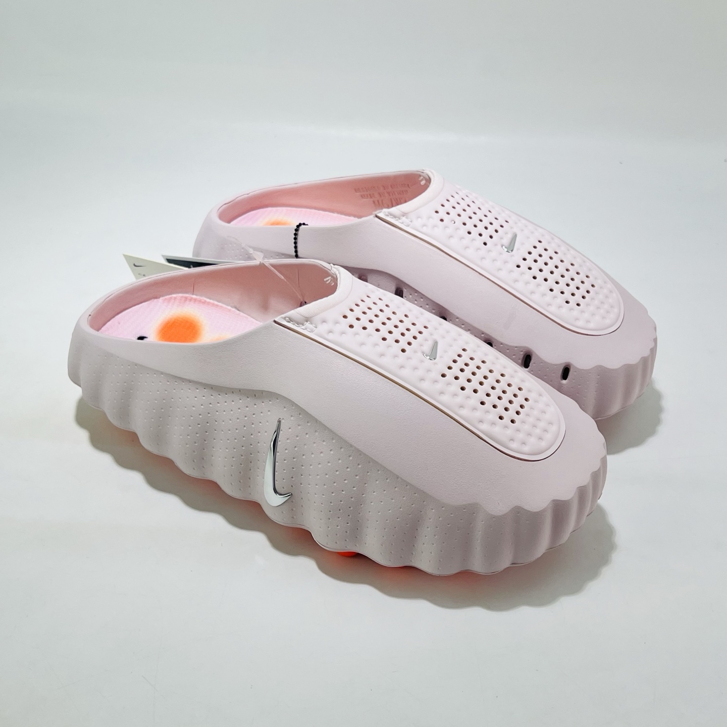 GC18# Nike Mind 001 PREGAME MULE 舒适贴合包头拖鞋 女款 珍珠粉 货号:HQ4309-610