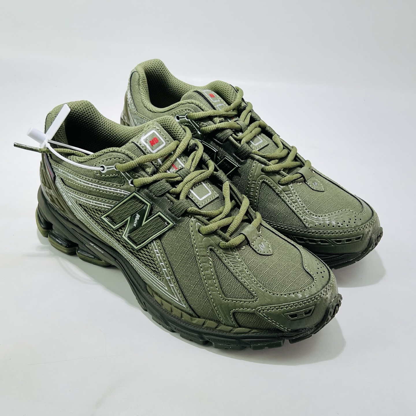 GC19# New Balance NB 1906R 百搭舒适 减震支撑 生活休闲鞋 男款 深橄榄绿 货号:U1906ROG (带半码)