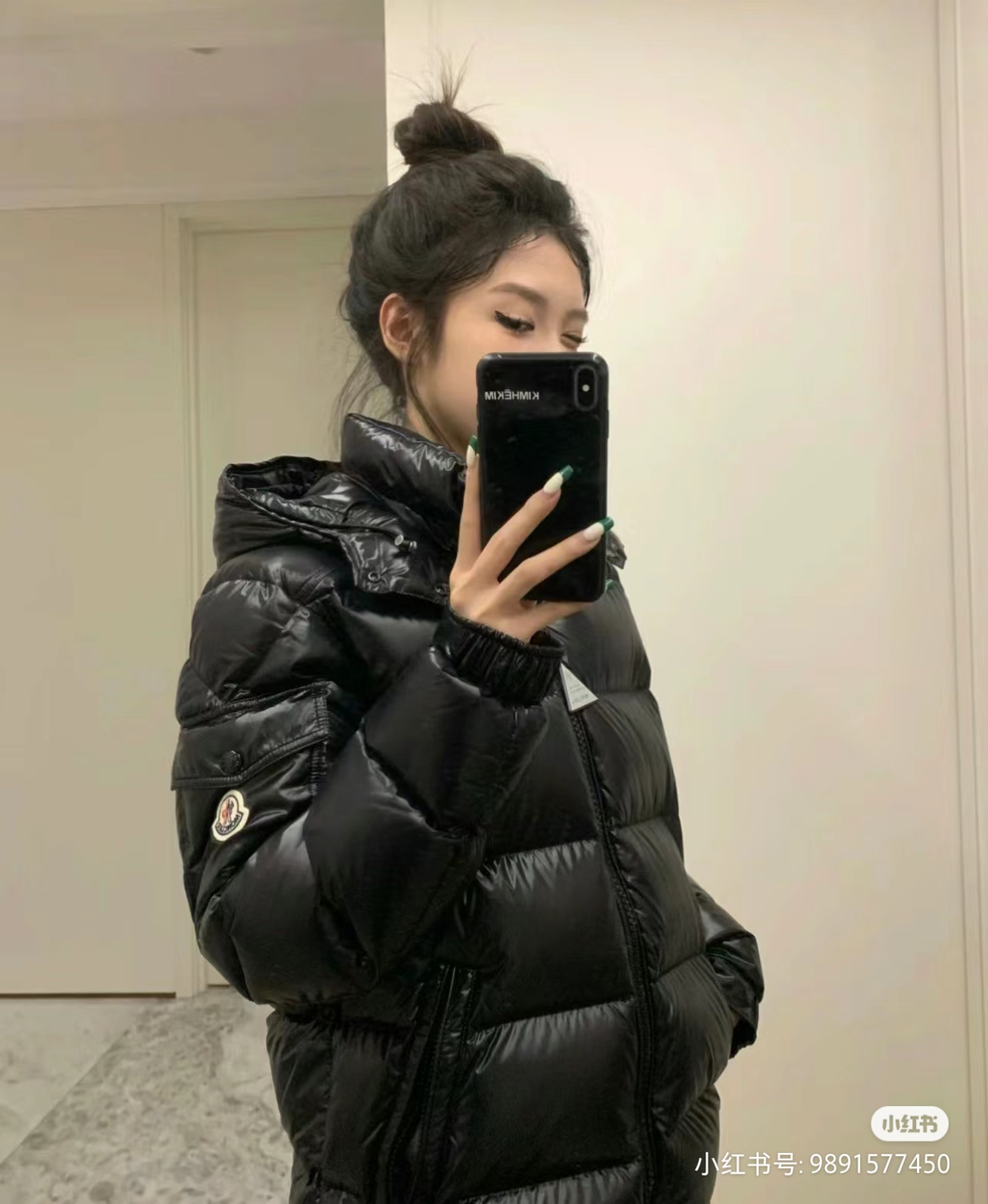 Moncler Maya: Classic Waterproof Puffy Jacket with Distinct Design and High Quality. - 图片 2