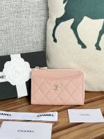 Chanel Portefeuilles Porte-Cartes Cuir de vache 1 Chanel Portefeuilles Porte-Cartes Cuir de vache