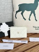 Chanel Portefeuilles Porte-Cartes Cuir de vache 1 Chanel Portefeuilles Porte-Cartes Cuir de vache