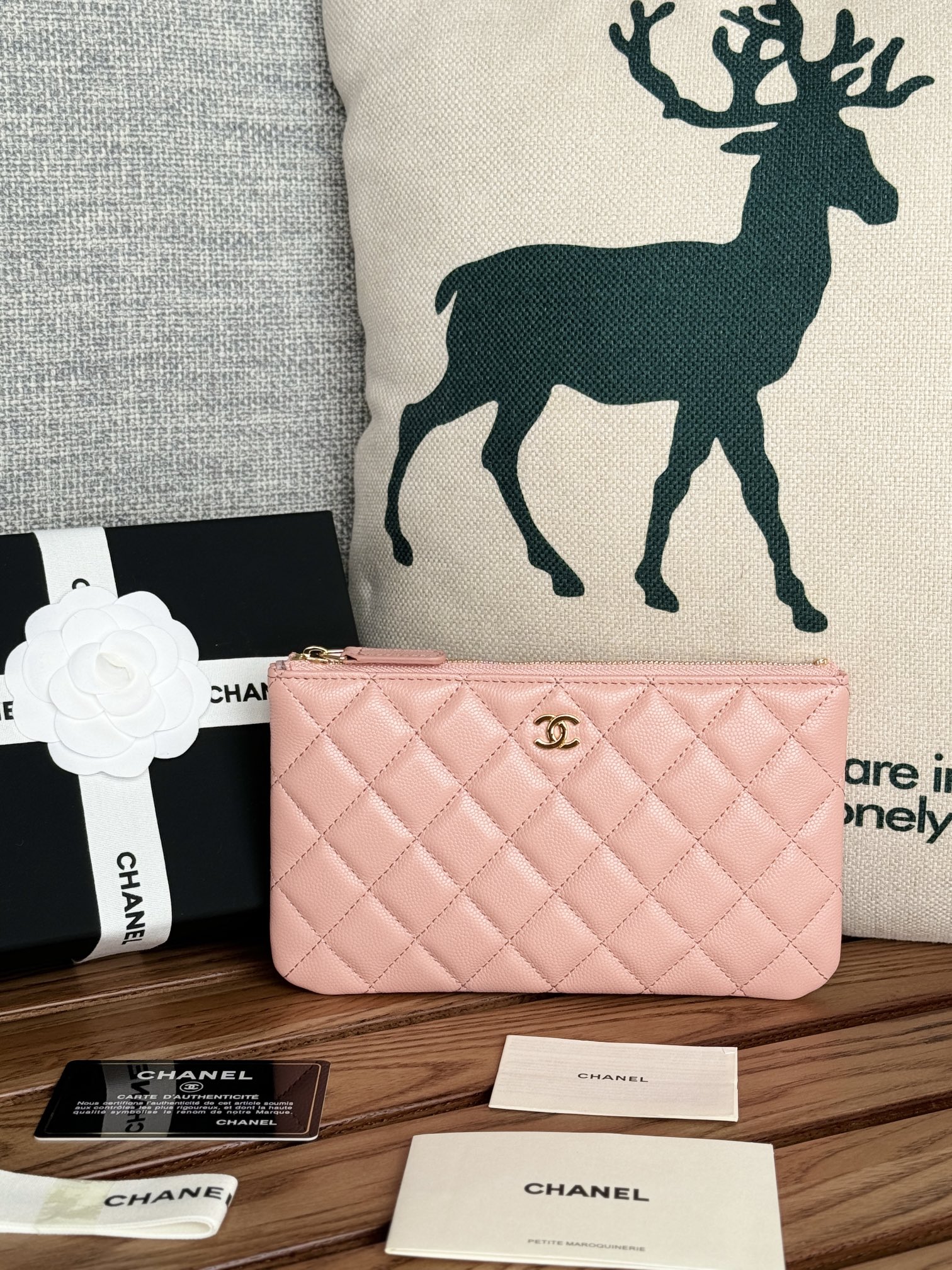 Réplica 1: 1 alta calidad
 Chanel Bolsos de embrague Cuero de vaca