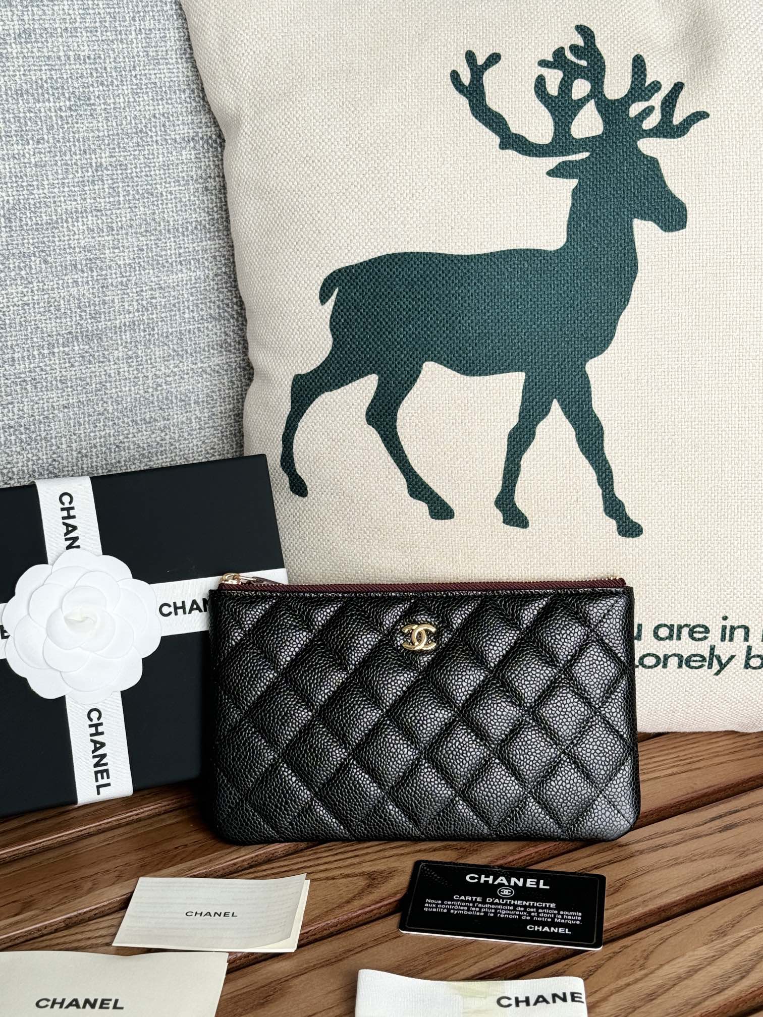 Chanel Bolsos de embrague Cuero de vaca