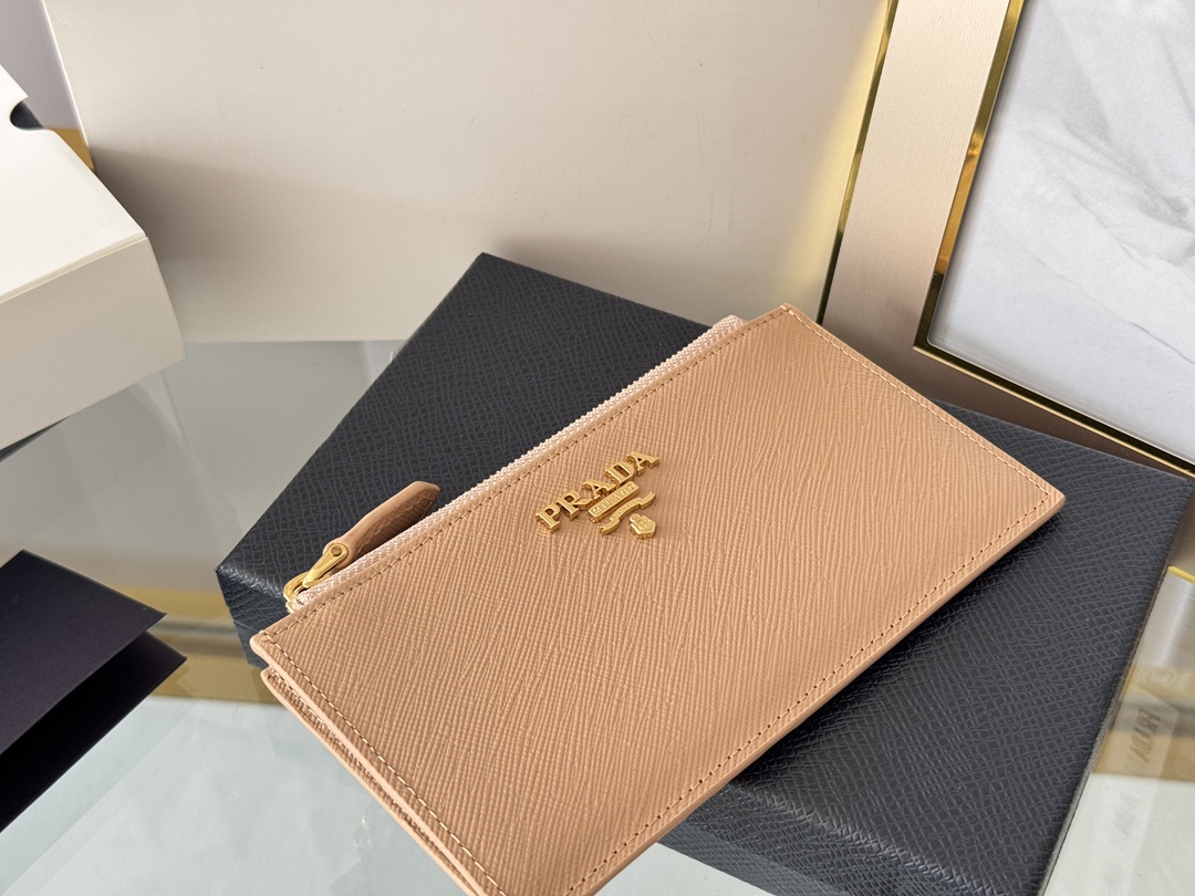 PRADA bag prada cross pattern card holder, coin purse — photo 6