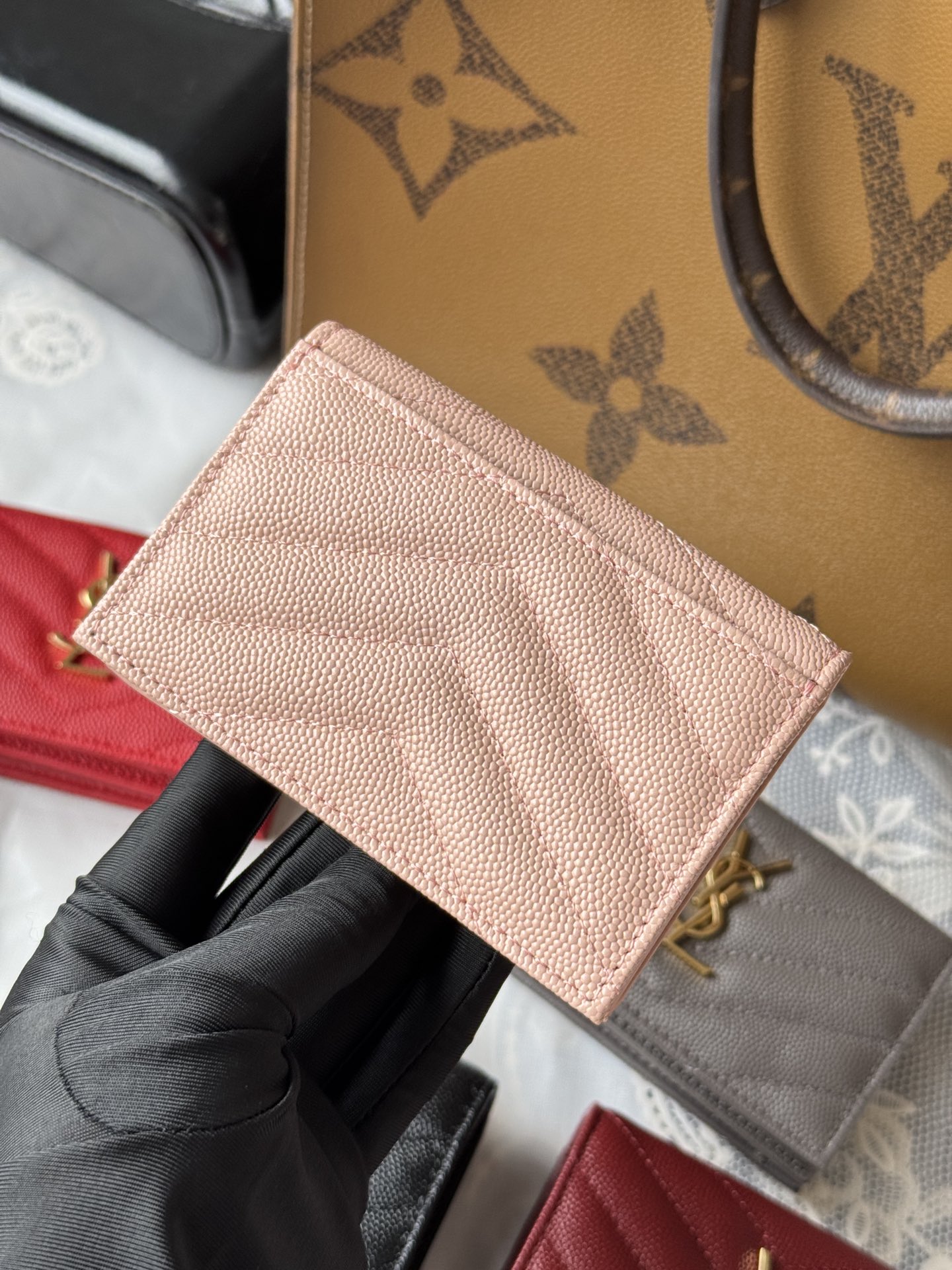 YSL Pink mini everyday shoulder