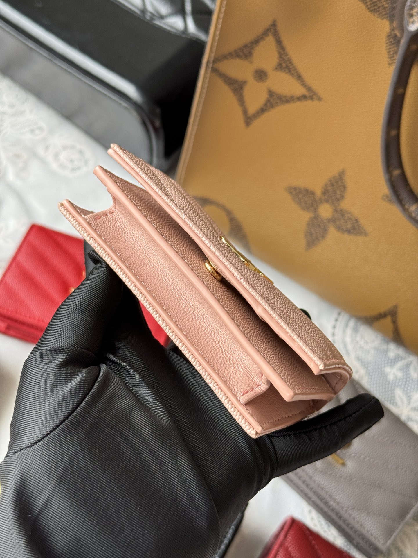 YSL Pink mini everyday shoulder