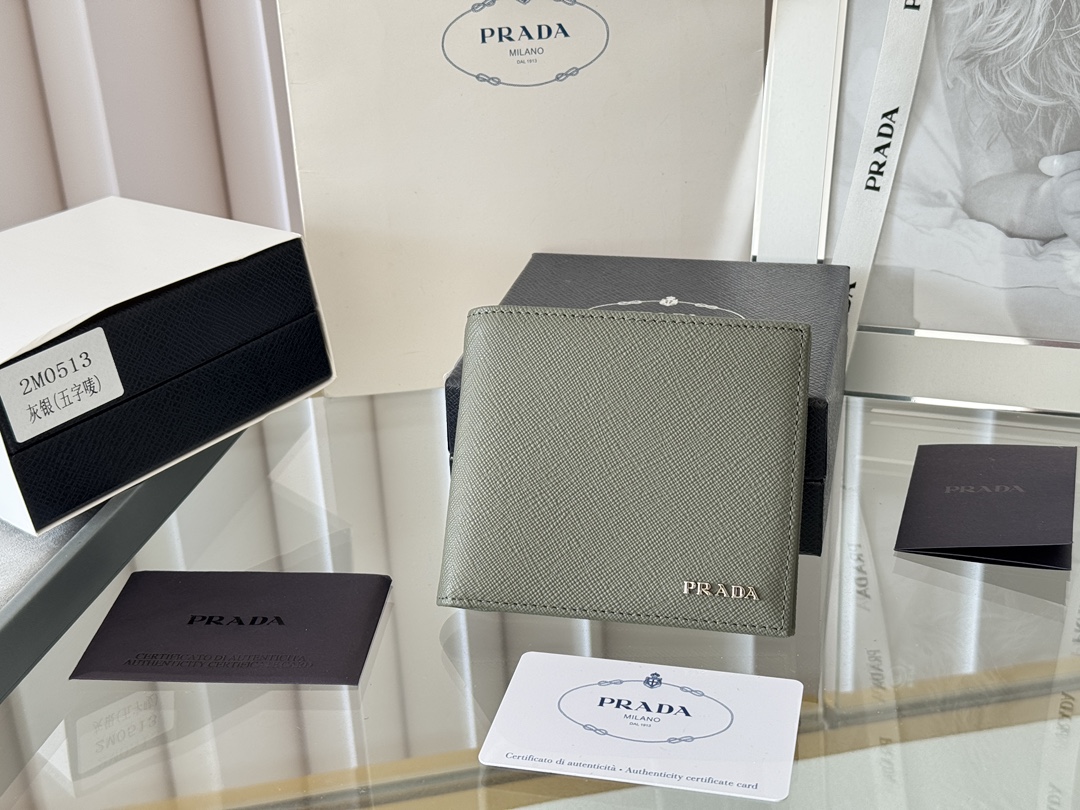 Prada Safiano Gold Cross-Grained Model 2M0513 – Original Quality Summary - 图片 1
