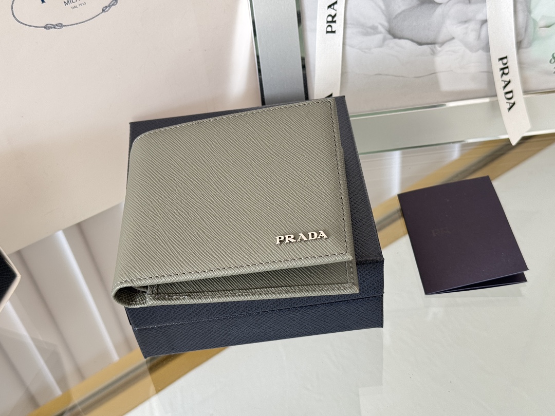 Prada Safiano Gold Cross-Grained Model 2M0513 – Original Quality Summary - 图片 5