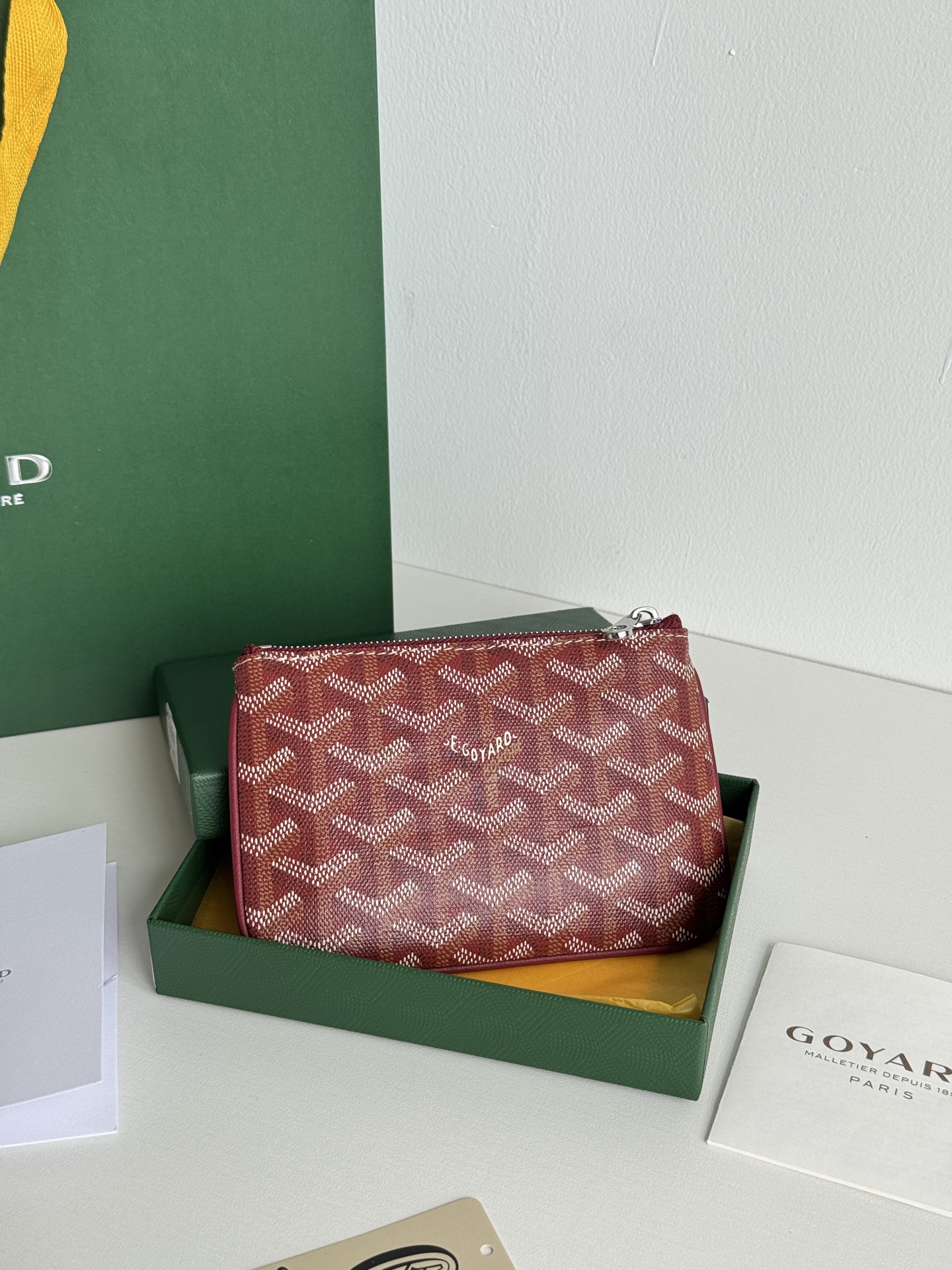 G0YARDミニ小手包 - 防水・耐久性のある高級素材